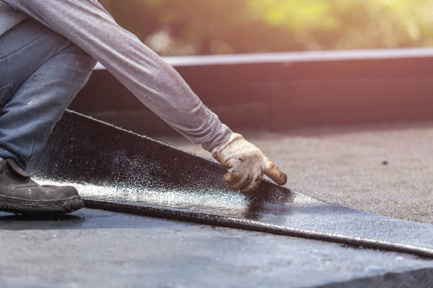 Professional Waterproofing technician working in Union Mills, IN